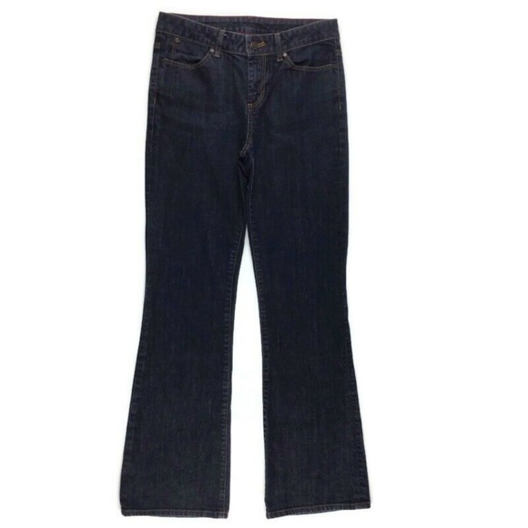 Talbots 28 x 31 Dark Wash Mid Rise Bootcut Jeans - Picture 1 of 7